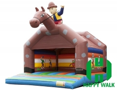 Horse Riding Inflatable Castle