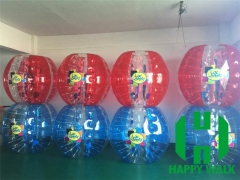 Custom PVC Colorful Football inflatable Soccer Bubble with LOGO
