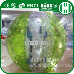 Custom PVC Colorful Football inflatable Soccer Bubble with LOGO