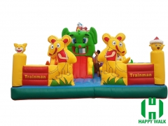 Outdoor Themed Inflatable Amusement Park for Children