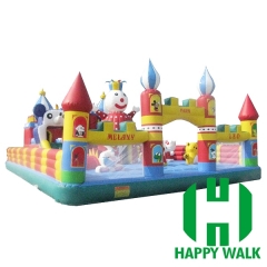 Outdoor Themed Inflatable Amusement Park for Children