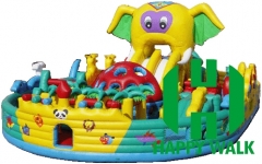 Outdoor Themed Inflatable Amusement Park for Children