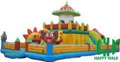 Outdoor Themed Inflatable Amusement Park for Children