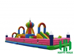 Outdoor Themed Inflatable Amusement Park for Children