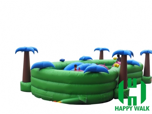 Outdoor Themed Inflatable Amusement Park for Children