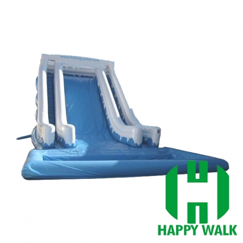 Commercial Outdoor Inflatable Water Pool Slide