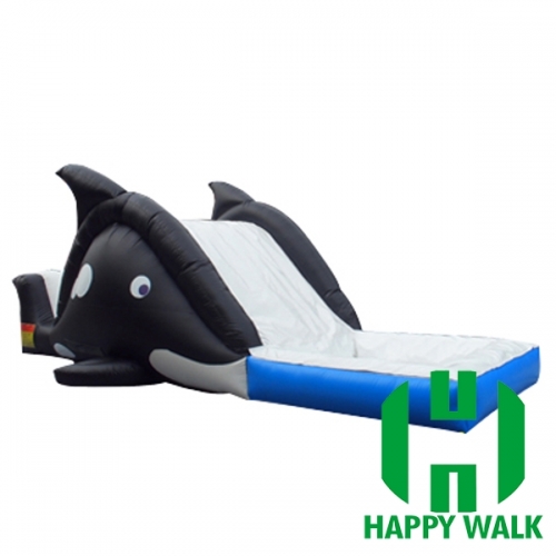 Commercial Outdoor Inflatable Water Pool Slide