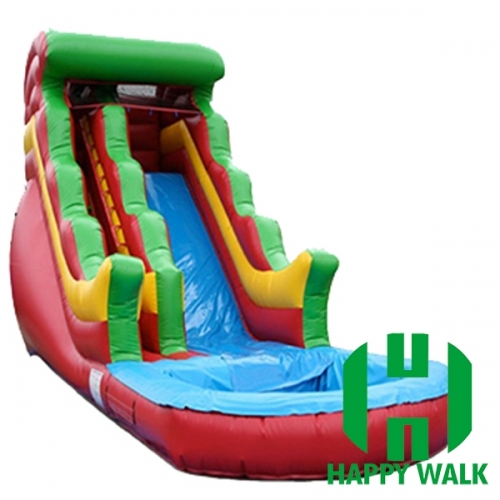 Commercial Outdoor Inflatable Water Pool Slide