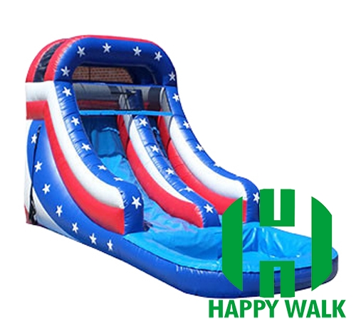 Commercial Outdoor Inflatable Water Pool Slide