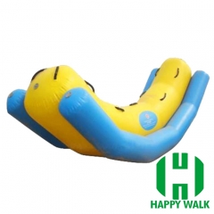 Giant Inflatable Seesaw