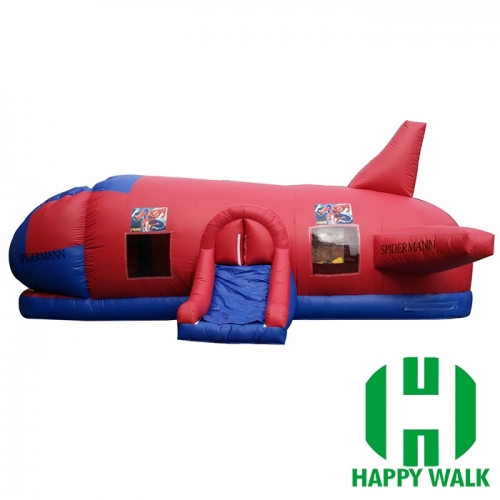 Giant Plane inflatable Tunnel Game