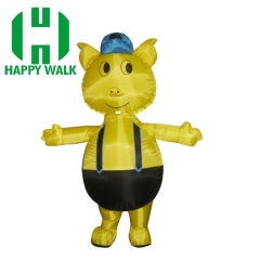 Movable Advertising Inflatable Cartoon Character