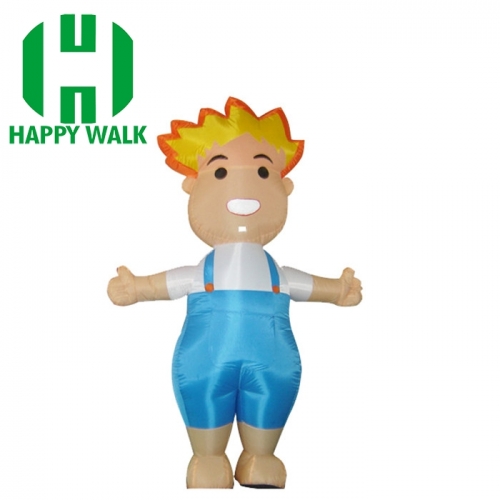 Movable Advertising Inflatable Cartoon Character