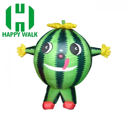 Watermelon Fruit Movable Advertising Inflatable Cartoon Character