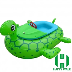 Turtle Inflatable Bumper Boat for Children