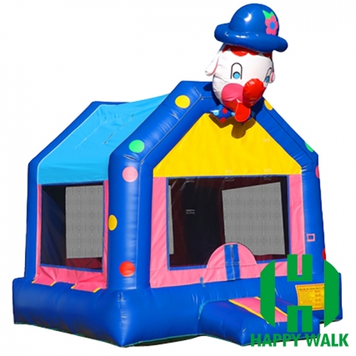 Clown Themed Inflatable Castle