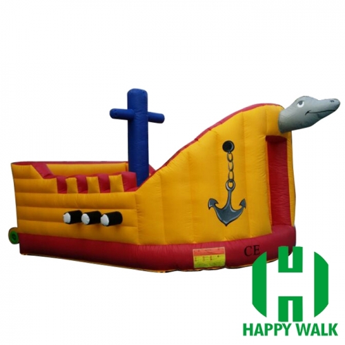Pirate Boat Themed Inflatable Bouncer