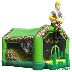 Camouflage Military Inflatable Castle