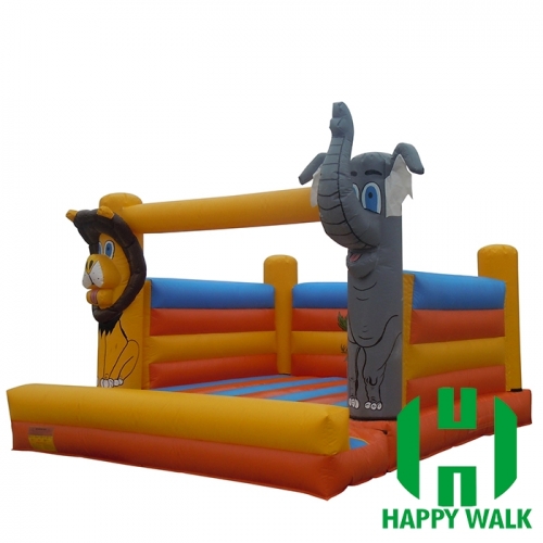 Custom Circus Themed Inflatable Bouncer