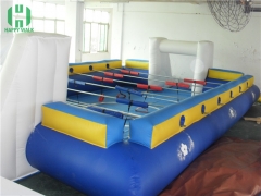Commercial Outdoor Inflatable Ball Race Game Filed   for Football and  Sport