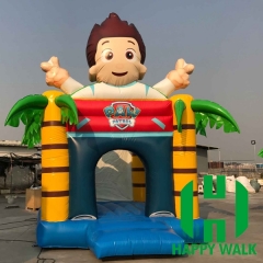 Patrol Dog Inflatable Jumping Castle Bouncer