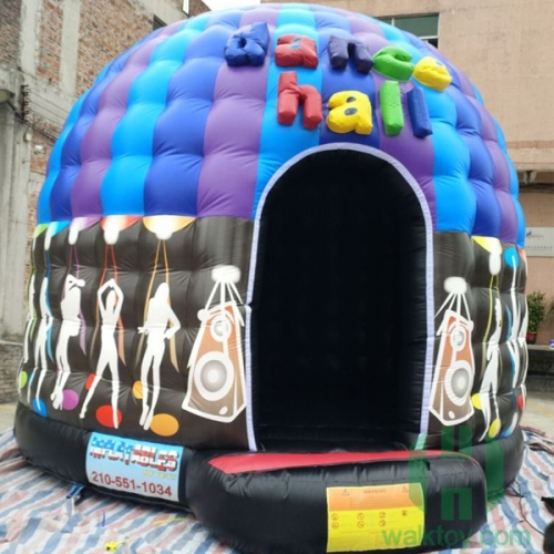 Disco Inflatable Bouncer Castle