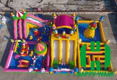 Interactive Game Maze Climb Themed Inflatable Amusement Park