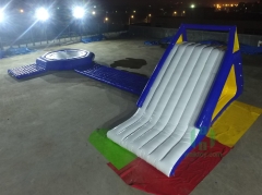 Water Slide Trampoline