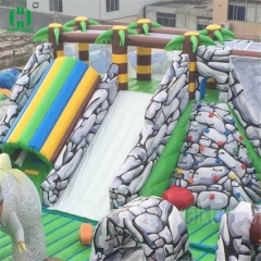 Giant Jurassic Dinosaur Themed Inflatable Amusement Park