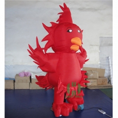 Red Dragon Inflatable Moving Cartoon