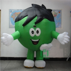 Green Boy Inflatable Moving Cartoon