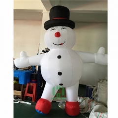 Snowman Inflatable Mascot Costume