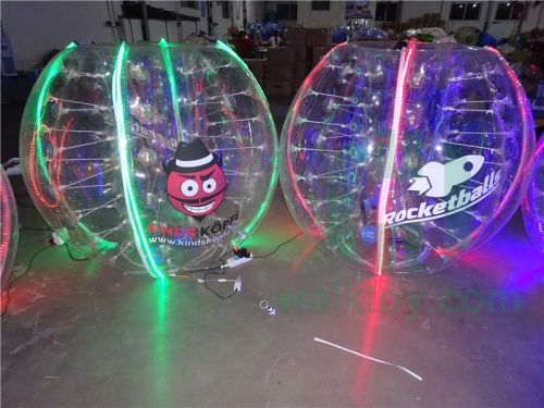 LOGO LED soccer bubble