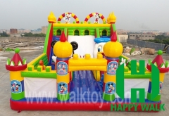 Mickey Mouse,Donald Duck Themed Inflatable Amusement Park