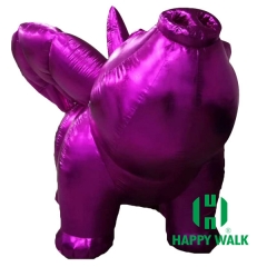 Inflatable Purple Flying Pig