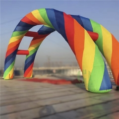 Rainbow Inflatable Double Arch