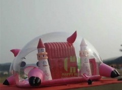 Inflatable Pig Bubble Tent