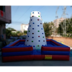6*6*6m Inflatable Rock Climbing Wall  Inflatable Sport Games