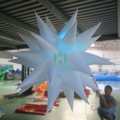Inflatable LED star