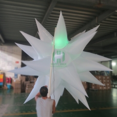 Inflatable LED star