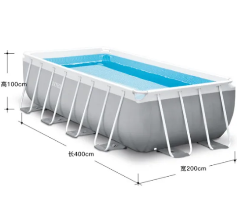 Intex Pool 400*200*100cm Frame Pool for Home Water Play