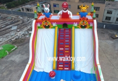 Super Mario Outdoor Themed Inflatable Amusement Park for Children