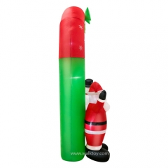 Christmas Snowman Santa Inflatable Decoration Arch