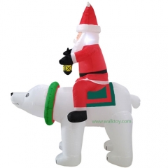 Polar Bear Christmas Inflatable Decoration