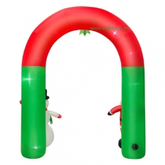 Christmas Snowman Santa Inflatable Decoration Arch