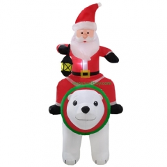 Polar Bear Christmas Inflatable Decoration