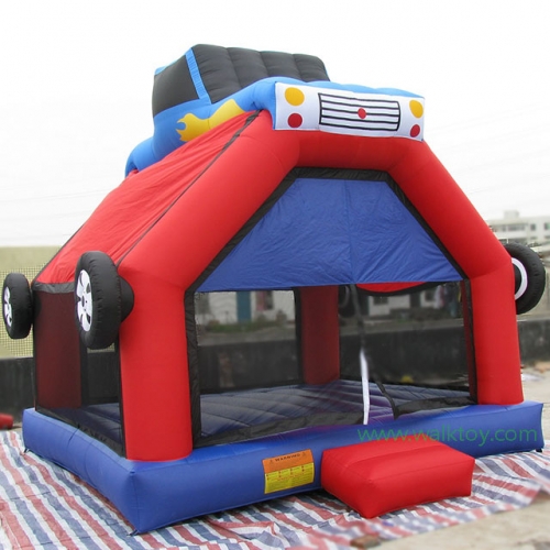 Backyard Pumpkin Inflatable Bouncer Castle Combo