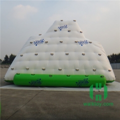 Inflatable Iceberg Floating on Water