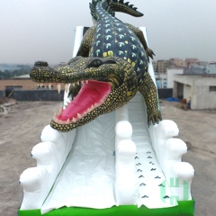 Crocodile Inflatable Water Slide