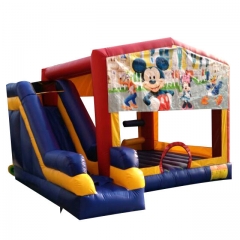 Mickey Inflatable Bouncer Slide